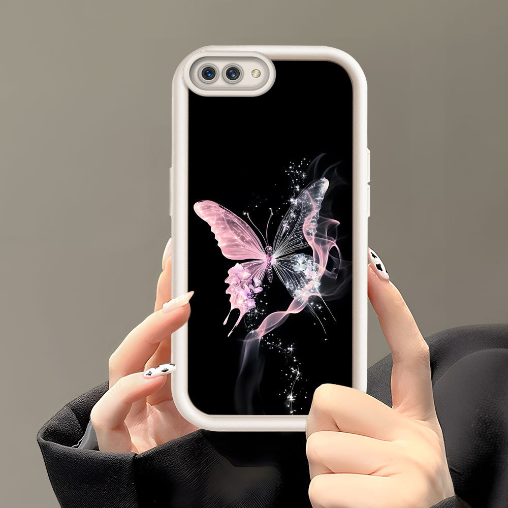 Casing Hp Untuk Realme C1 Phone Case Softcase Soft Imut Kesing Kupu Cassing DXH30 6164 TY