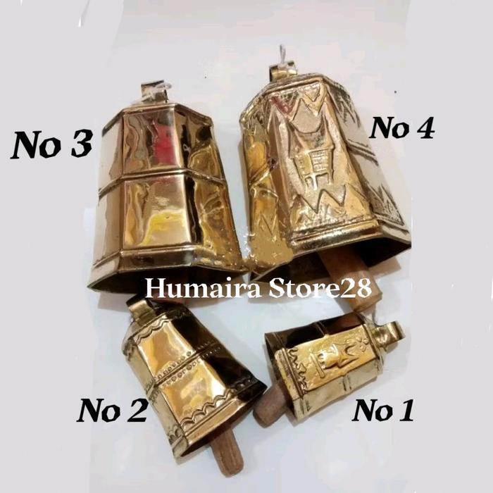 Klontongan Sapi Kluntung Kerbau Klontong Lembu Kuningan Antik Bandul Kayu