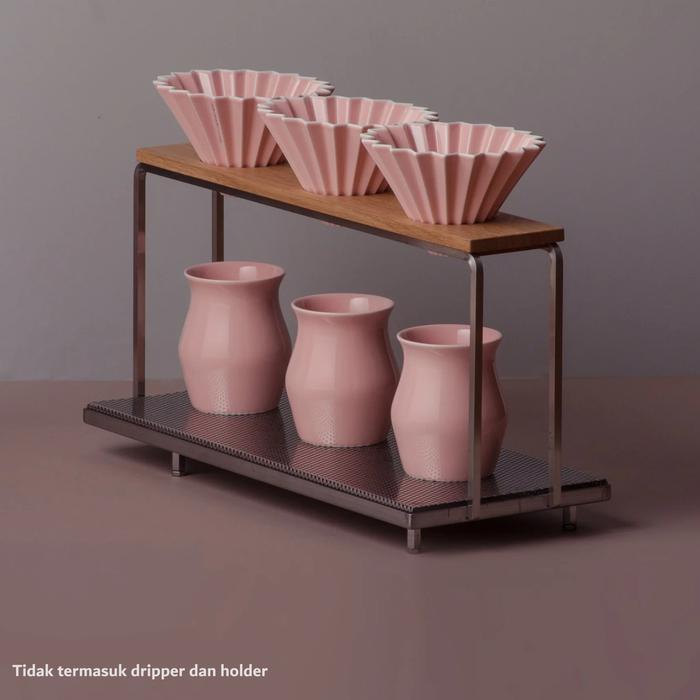 Sensory Cup Model Origami Flavor Cup V60 Coffee Filer Server 360 ml Sensory Flavor Cup