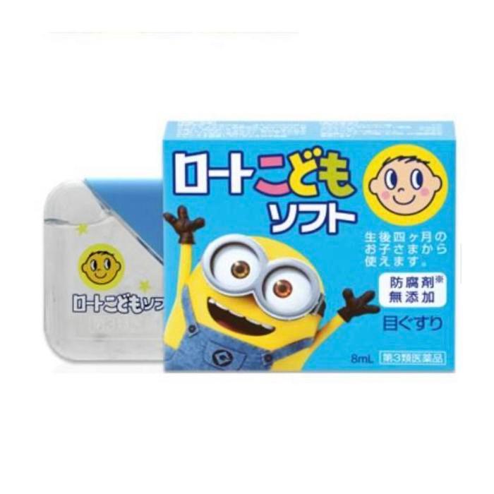 ROHTO KIDS SOFT EYE DROPS ORIGINAL JAPAN (TETES MATA ANAK)