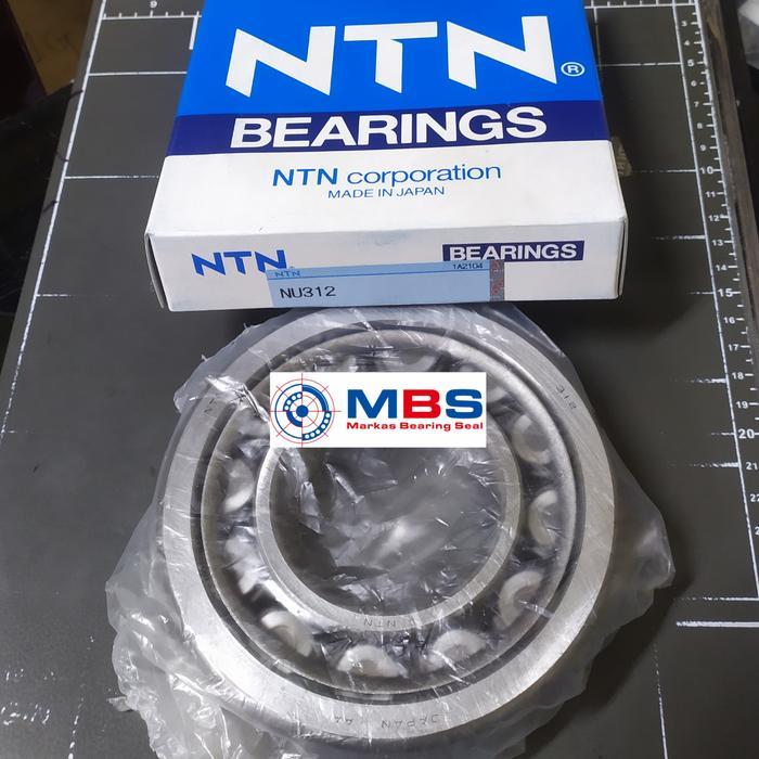 Bearing Nu312 Merk Ntn Asli Japan Nu 312