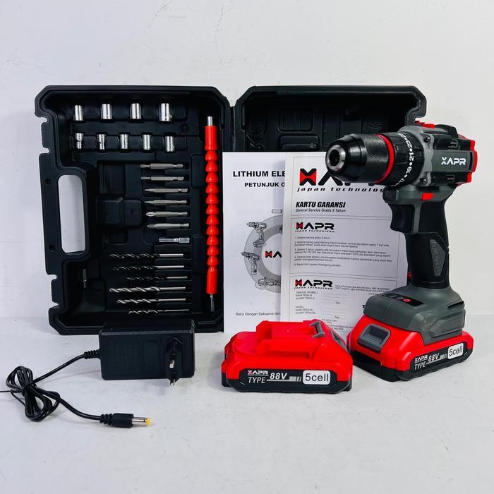 APR RAJA BOR BRUSHLESS obeng bor mesin bor bor redbon lubang box bor bor lithium bor bonkyo jld