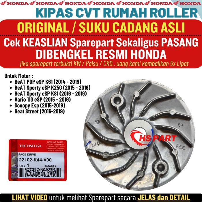 Kipas Rumah Roller Beat Esp K44 Ori , Kipas Rumah Roller Beat POP , Kipas Rumah Roller Scoopy Esp ,