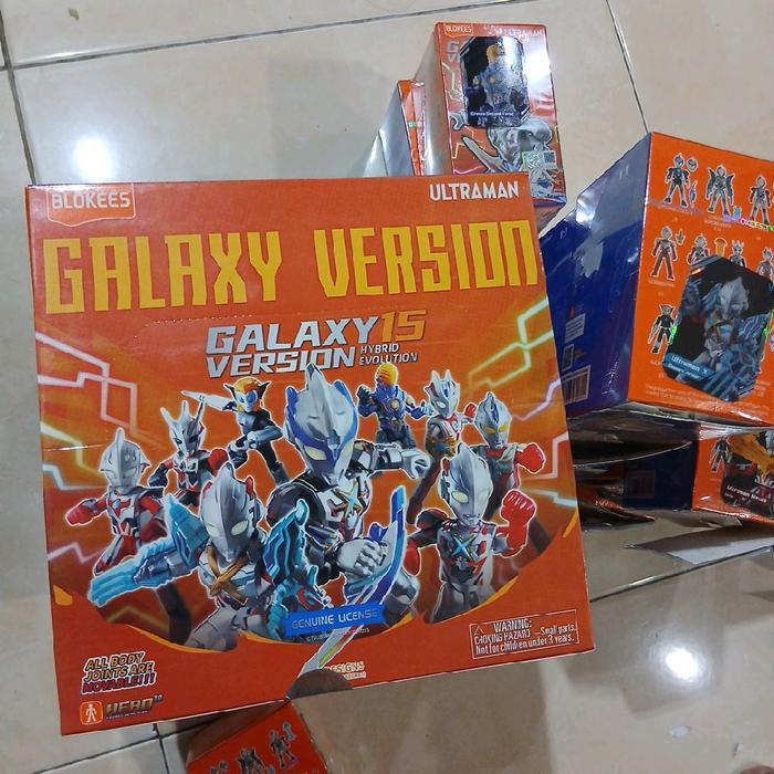 Ready Blokees Ultraman Galaxy Version 15 Exceed Gomora Ultraman X Max Nexus Junis Faust Xenon Alien
