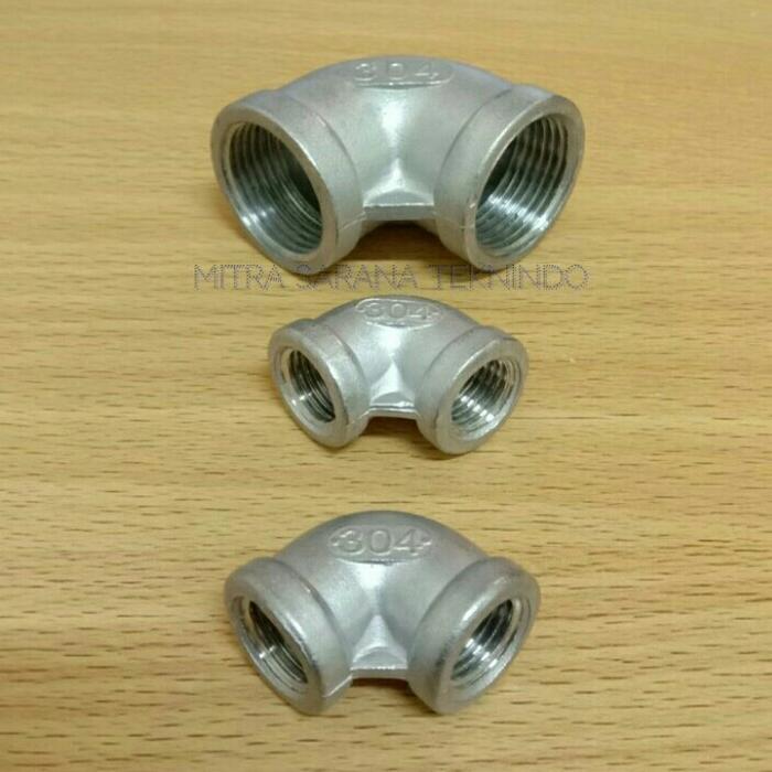 Ready Elbow 1,5 inch Drat Stainless Steel / Knee 1,5 inch