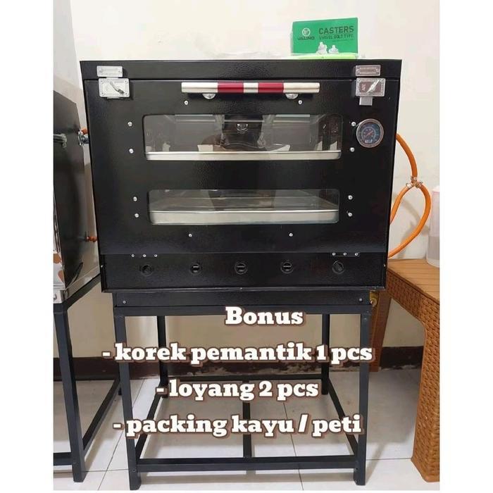 OVEN GAS / OVEN API ATAS DAN BAWAH / UKURAN 604054CM