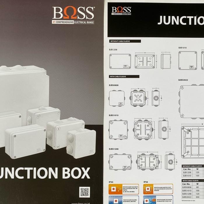 Junction Box Boss Bjb1208 Junction Box Ip56 New