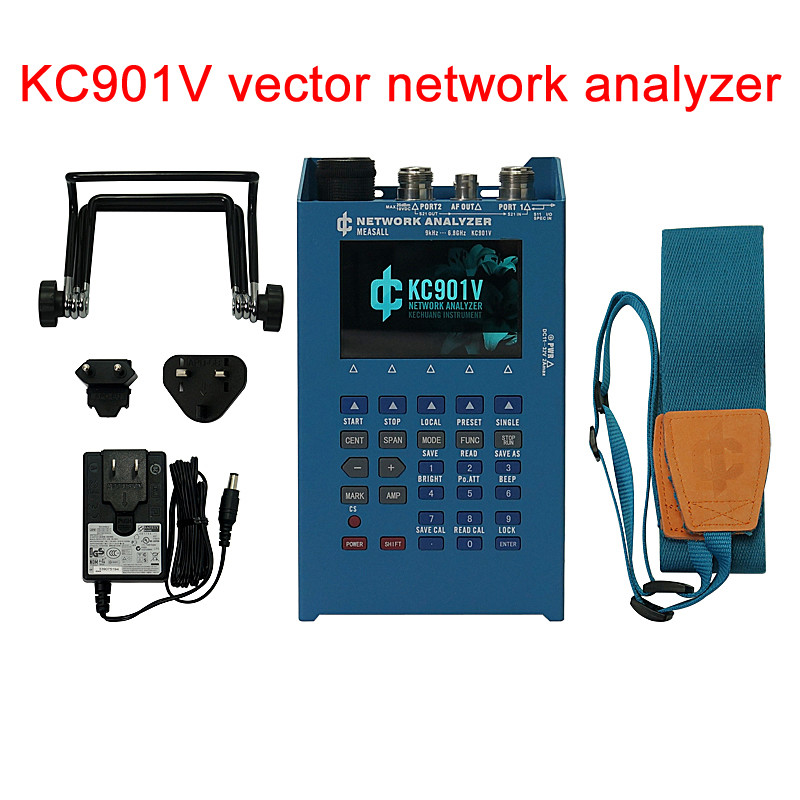 KC901V Vector Network Analyzer Analisis Pengumpan Hari Spektrum Frekuensi Kekuatan Medan Frekuensi R