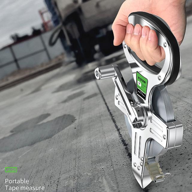 Meteran Tancap Meteran Roll Meteran Tanah 30 50 100M Plat Baja