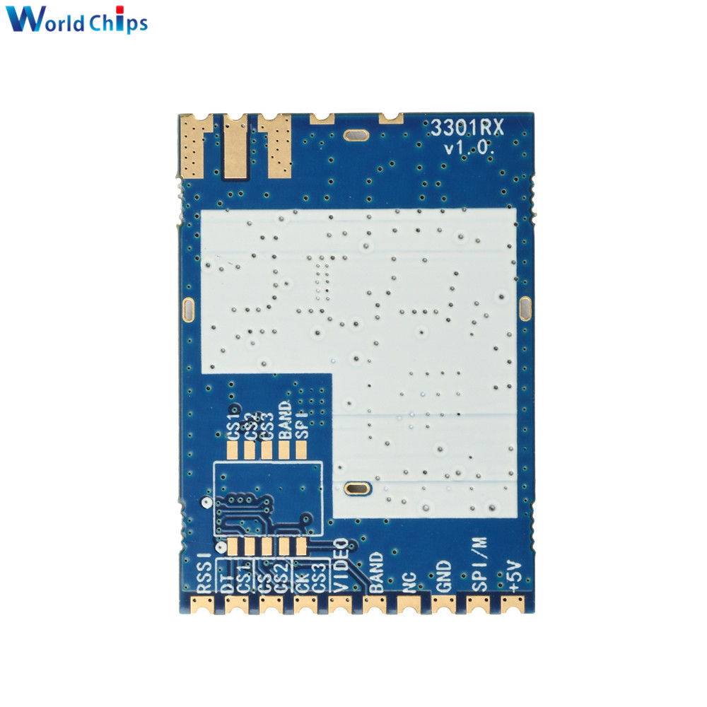 3301Rx 3.1-3.7G Video Rf Receiver Module 3.3Ghz Video Receiver Module Fpv Analog Wireless Free Edit