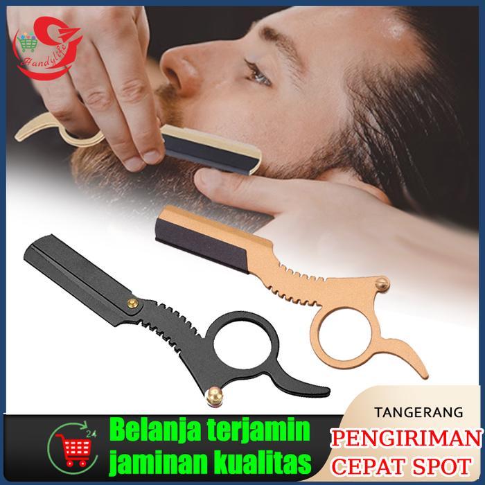 Pisau Cukur Rambut Manual / Isi Ulang Sliet/ Gagang Pisau Cukur