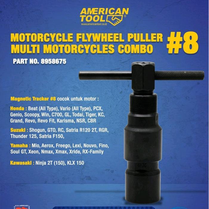 Treker magnet no.8 American tool - treker combo serbaguna