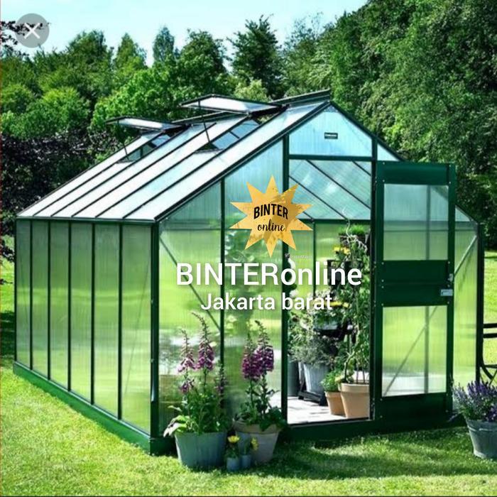 NEWW kasa hijau putih insect net lebar 2 meter