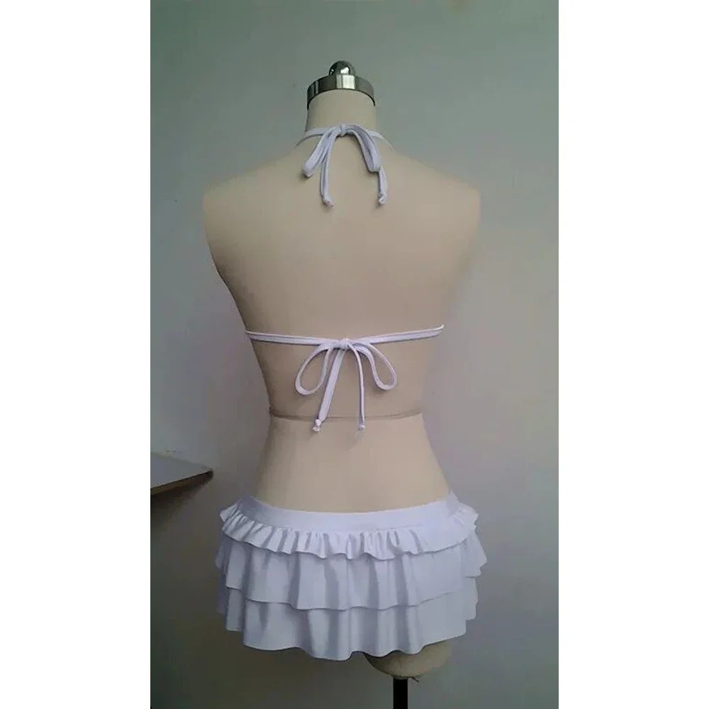 Anime Swimsuit Nanami Chiaki Cosplay Women Bikini Lolita Dress Suit Costume Customized