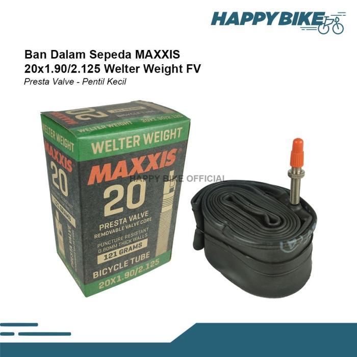 MAXXIS TUBE BAN DALAM SEPEDA LIPAT BMX 20 X 1.90/2.125 FV