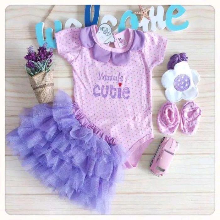 Baju Bayi Cewek 0 6 Bulan Baju Bayi Perempuan Jumper Tutu Fashion Rok Cuttie