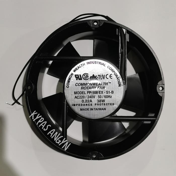 Cooling Fan Commonwealth 17cm/6" FP-108 EX-S1-B (Bulat)