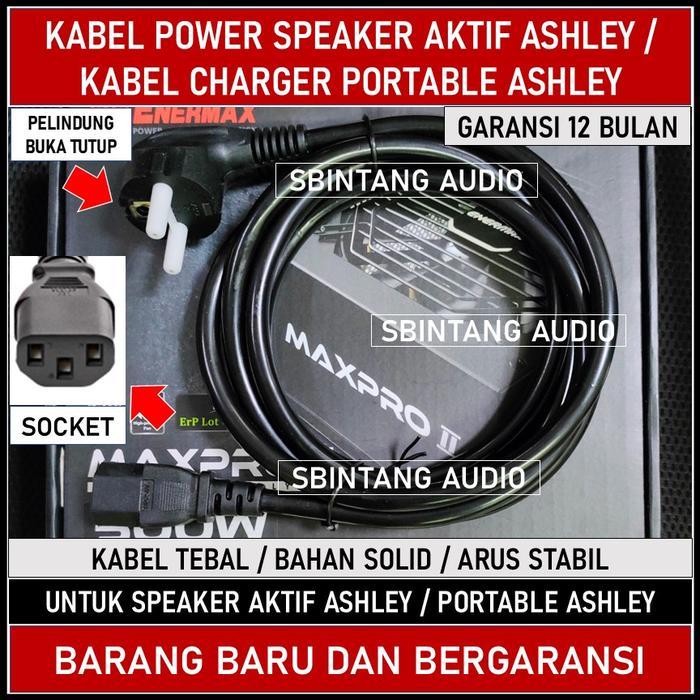 TERLARIS Kabel power speaker aktif ASHLEY speaker monitor ASHLEY terbaru SALE