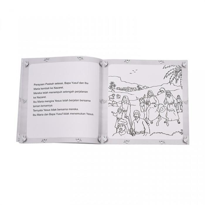 Buku Rohani Anak Mewarnai - Yesus Di Bait Allah - Buku Bacaan Anak Books Diskon-R110126