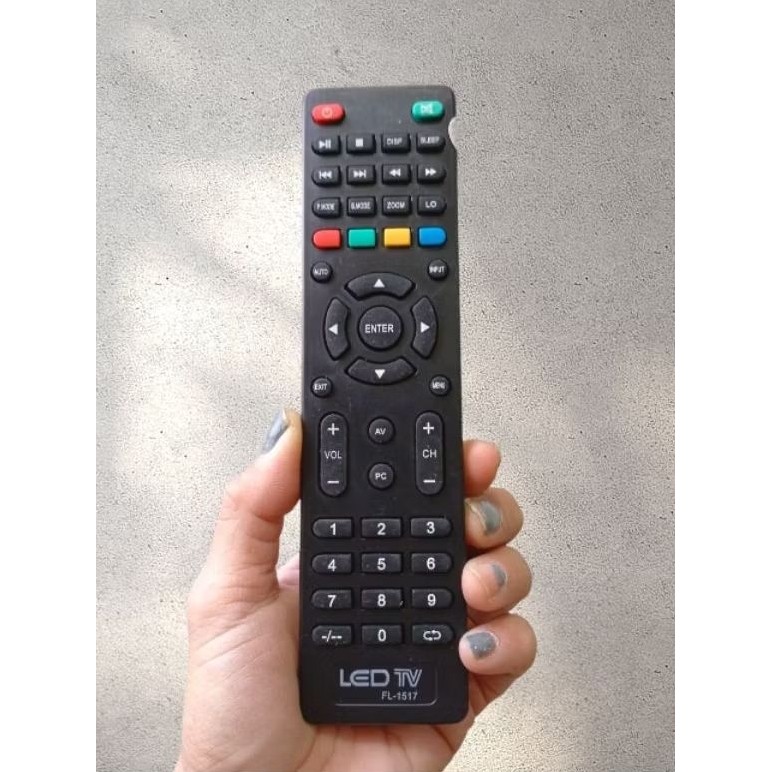 REMOT REMOTE TV LED TV XY-1517 SAKURA WEYON ANIMAX DIGITAL