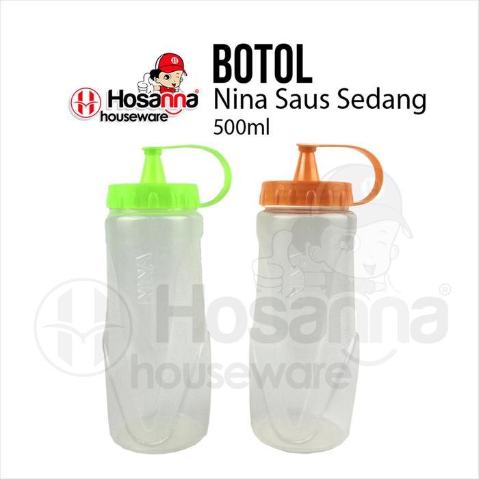 Botol Saos Kecap NINA / Wadah Mayonaise Serbaguna Bahan Plastik
