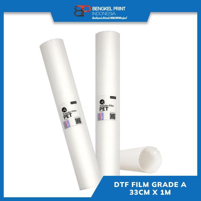 PET FILM DTF GRADE A 33CM x 1M METERAN