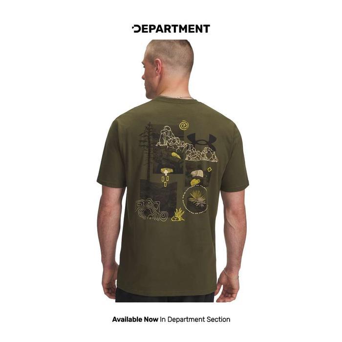 Kaos Pria UNDER ARMOUR TREESCAPE 6010707308 ORIGINAL