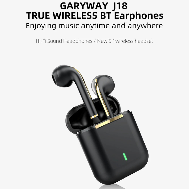 SPECIAL 2024 J18 TWS Headphones Touch Control 5.3 Mini Wireless BT Earphone HiFI Stereo Game Earbuds