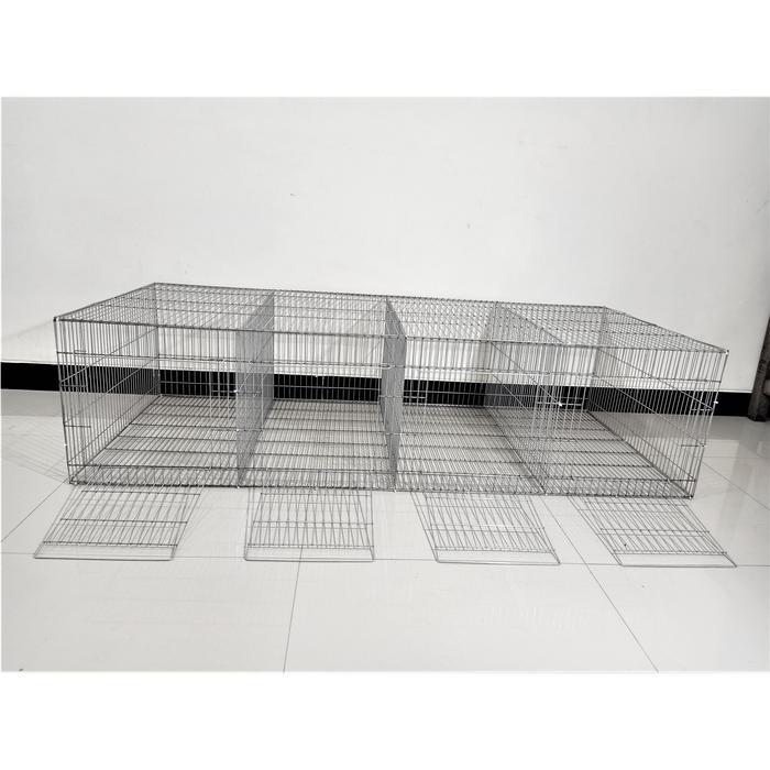Kandang Kelinci Galvanis - Breeding (160.70.40/4 Hole )