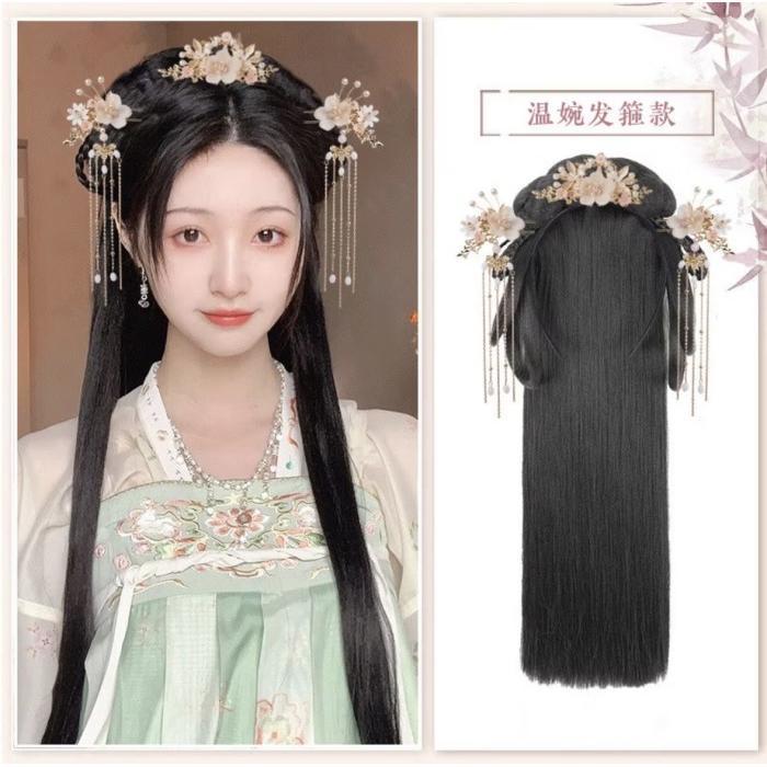 Bando Wig Rambut China/ Bando Hanfu/ Wig China