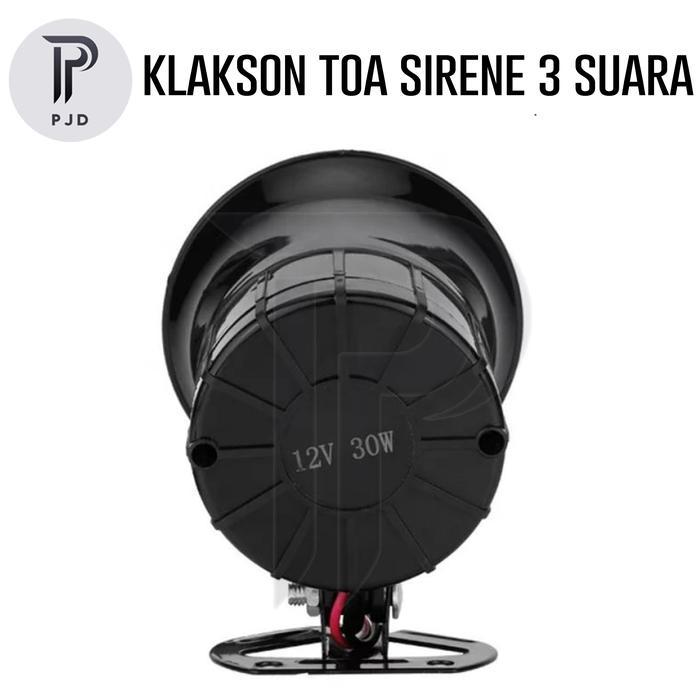 Klakson Toa Sirene Daseng 3 Suara Klakson Motor Mobil Patwal Polisi