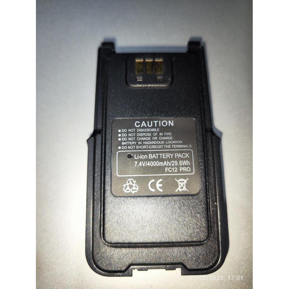 El Lama 2022 Battery Baterai Ht Scom Fc12 Pro Usb C 4000Mah