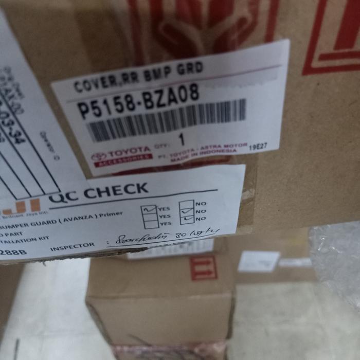 Paling Murah Tanduk Spoiler Bemper Belakang Avanza/Xenia/Veloz(2016/2018)Original Terlaris