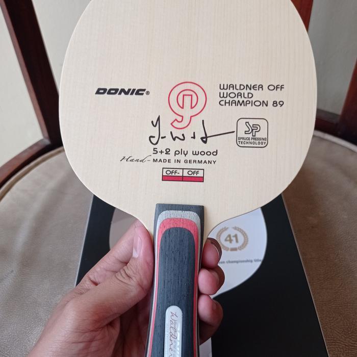 KAYU TENIS MEJA DONIC WALDNER WORLD CHAMPION 89 ORIGINAL