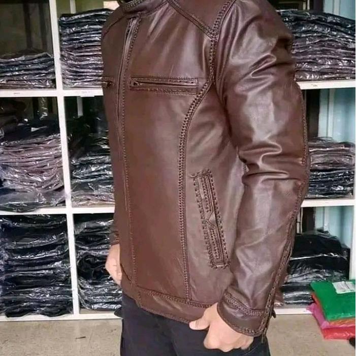Best Seller Jaket Sulam Asli Jaket Kulit Model Sulam Super Lembut Original