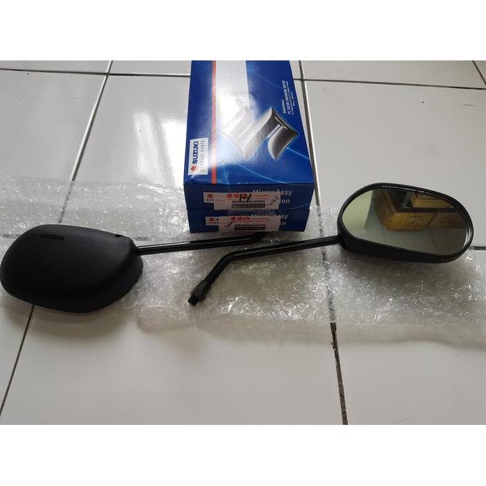 Spion Smash Spin Drat 14 Hitam Kiri Kanan Original Suzuki