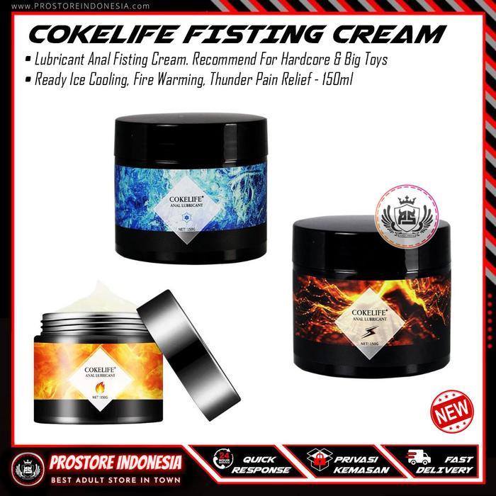 Dsvlwvwyo4_Good Cokelife Fisting Cream Lubricant - Pelumas Pelicin Gel Anal Anti Rasa Sakit Pain
