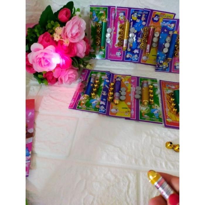 SALE grosir_ Laser mainan 3 mata isi 12 pcs/ Laser Lembaran isi 12 buah TERMURAH