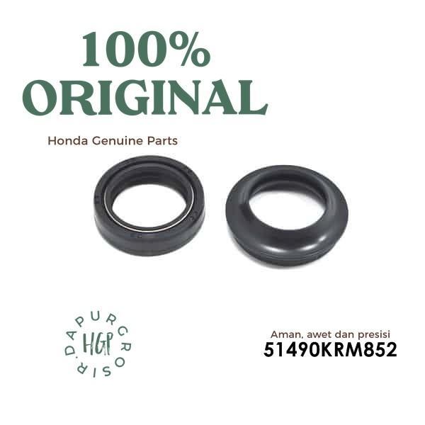 Seal Shock Depan Verza, PCX 150 , Seal Set Fr Fork Original AHM - 51490KRM852 Termurah