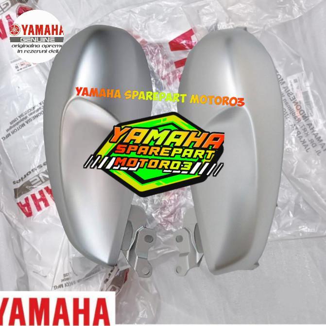 Cover Tangki Xsr 155 Kanan Kiri Silver Orginal Ygp Bbs