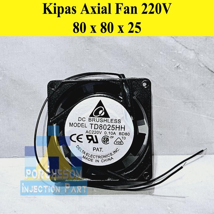 Kipas Ac 220V 8X8 Cm Cooling Fan Ac 220 Volt