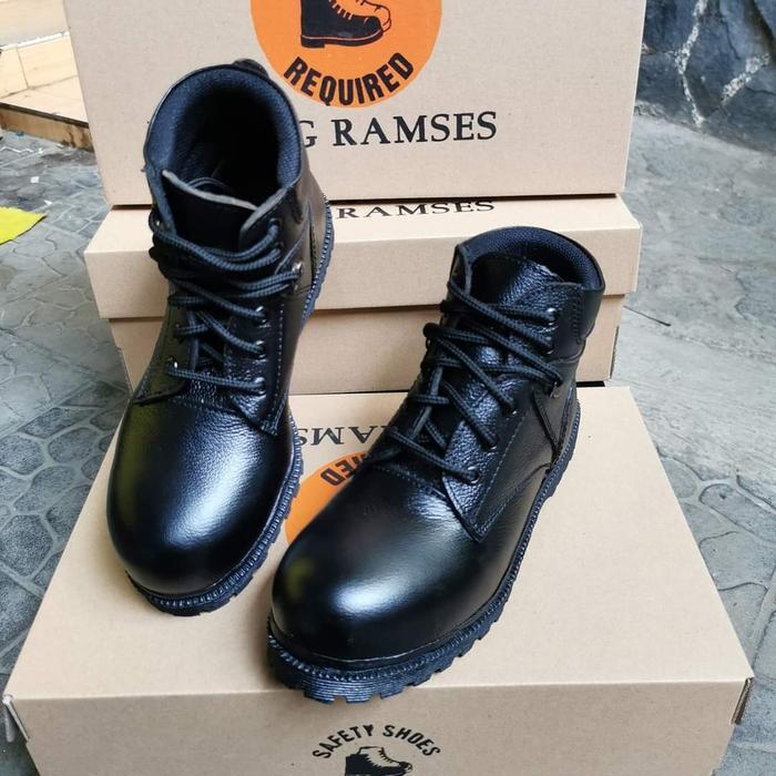 Sepatu Safety Kulit Wanita King Ramses 803 ( Produksi Sendiri )