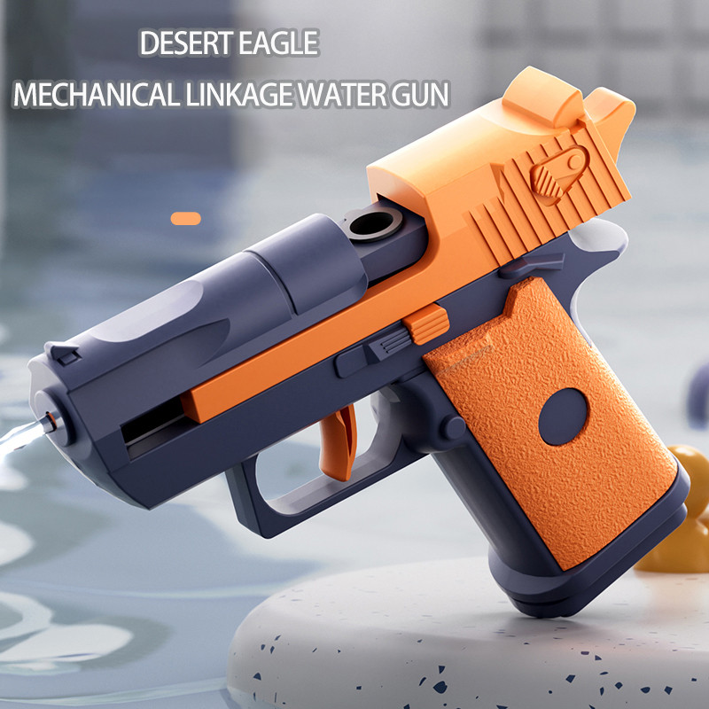 Mini Manual Water Gun Desert Eagle Pistol Shooting Game Fight Toy Gun Water Play Summer Outdoor Toys