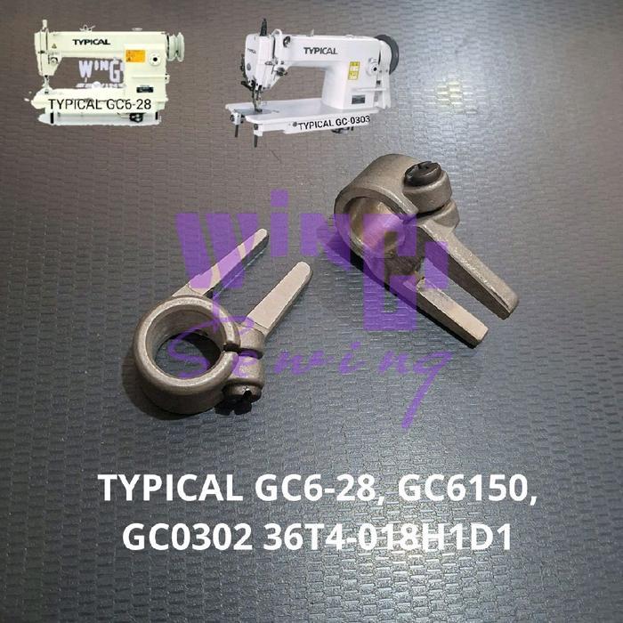 36T4018H1D1 TYPICAL GC6-28 GC6150 GC0302 Crank Cagak Dudukan Gigi Mesin Jahit Walking Foot Industri