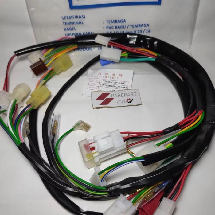 [Original] Kabel Body Kabel Bodi Motor Honda Revo Absolute Revo Abs Komplit Motorcycle