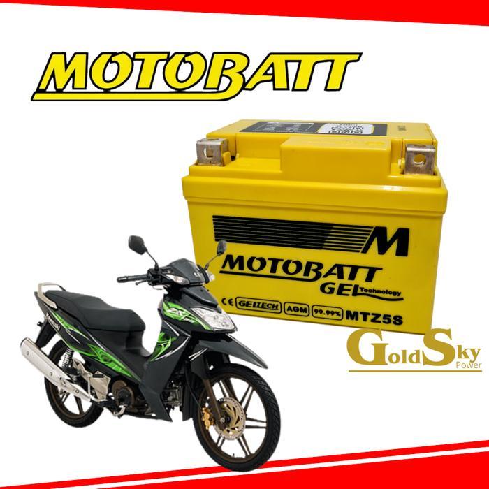 Aki Motor Kawasaki Athlete Zx 130 Mtz5S Gtz5S Gtz4V Ytz5S Motobatt