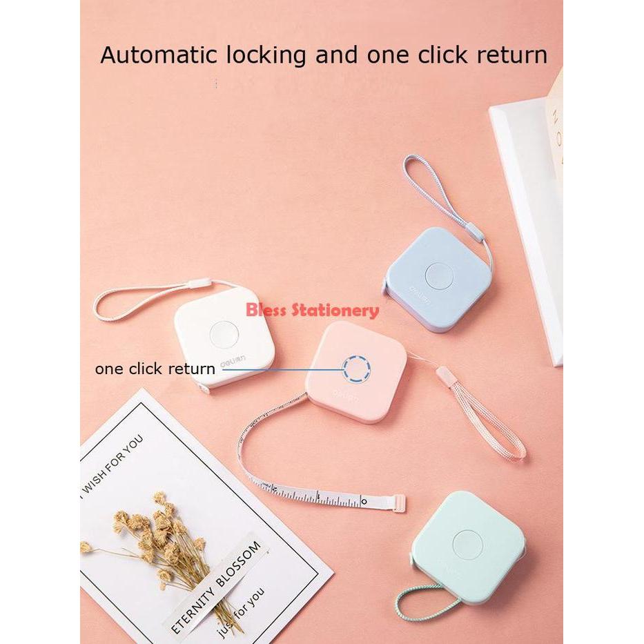 "New" Meteran gulung DELI Meteran baju Meteran badan Meteran kain Meteran Mini measuring Tape 2