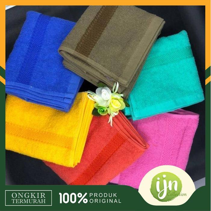 "New" Sapu Tangan Handuk Kecil Muka 30x30 Handuk Wajah Kecil Lembut 30x30cm