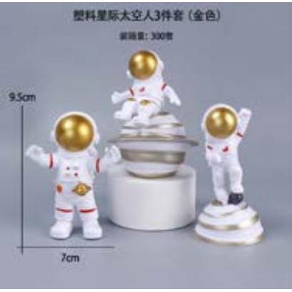 CAKE TOPPER ASTRONOT HIASAN KUE MOTIF TOPPER ROCKET ANGKASA PLANET
