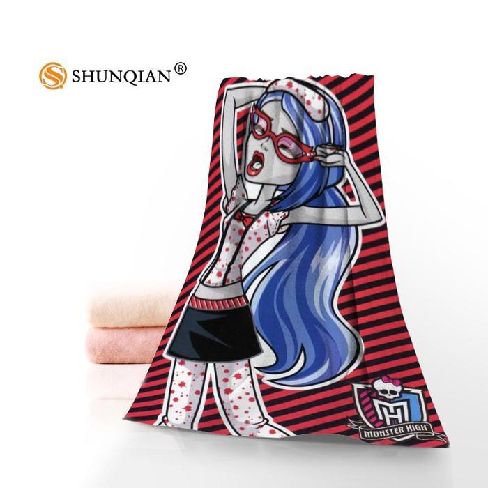 New Custom Monster High Towel Printed Cotton Face/Bath Towels